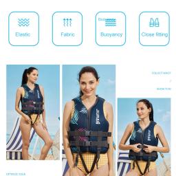 Jaqueta salva-vidas de neoprene para adultos e crianças, flutuabilidade, natação, canoagem, esqui, condução, deriva, esporte aquático - Image 4