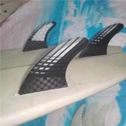 BiLong FUT-Tri Fins para prancha de surf, aleta de fibra de carbono, Honeycomb Thrusters, Windsurf Board, Skimboard e Quilhas Surf Fin, tamanho médio - Image 6