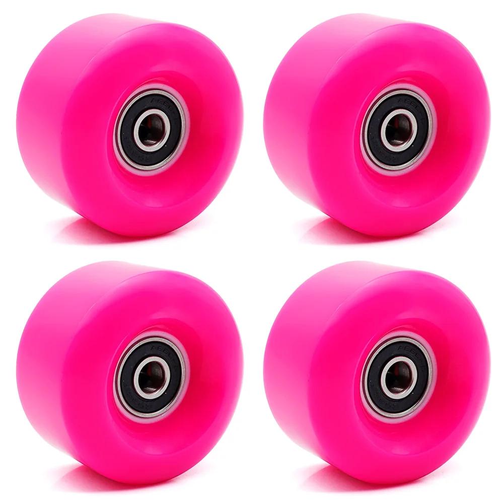 Novas rodas de skate 4 pces rodas resistentes ao desgaste do plutônio para patins de gelo patins skate - Image 1