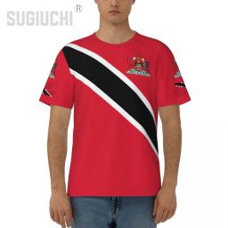 Camisa de camisa para os fãs de futebol de futebol presentes roupas personalizadas camiseta unisex nação camiseta de trinidad e tobago - Image 2