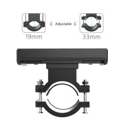 Suporte de lanterna antiderrapante, suporte de luz de bicicleta, farol, montagem de alto-falante, tocha universal de bicicleta, grampo, ciclismo, bicicletas - Image 5