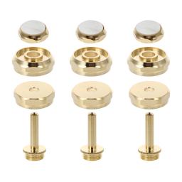 Profissional trompete botão fivela, cobre durável, botão de pistão snaps, pressione capas para trompete, acessórios para instrumentos musicais - Image 1
