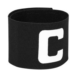 Braçadeira capitão bandas braço de futebol capitães banda ajustável adulto juventude softball esportes braçadeiras preto crianças anti gota - Image 1