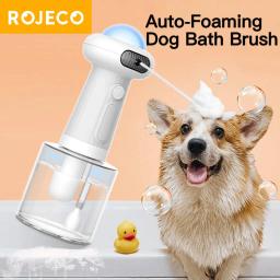 ROJECO-Máquina Automática de Fabricação de Espuma para Pet, Carregamento USB, Saboneteira Inteligente para Gato e Cão, Acessórios Recarregáveis para Duche - Image 1