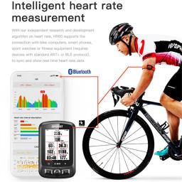 Igpsport hr60 pulseira de freqüência cardíaca sem fio ant + banda braço bluetooth 4.0 monitor cardíaco ipx7 à prova dwaterproof água para bicicleta gps esporte ao ar livre - Image 3