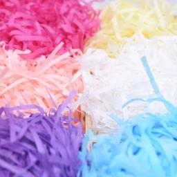 Confetti De Seda De Raffia Viva, Caixa De Presente Do Natal DIY, Material De Enchimento Da Caixa De Doces, Fontes De Festa De Casamento Em Casa, 20-100g - Image 5