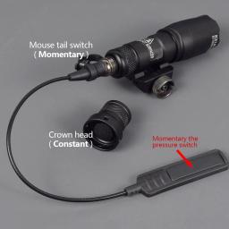 Airsoft lanterna, m300, m300a, com 20mm ferroviário montar, base keymod, arma de caça tática, m300b, levou luz - Image 2