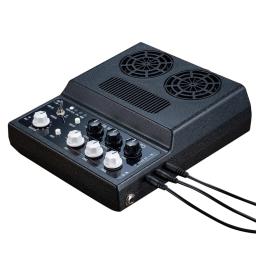LEKATO-CA-100 Mini amplificador de guitarra elétrica, Combo para prática de desktop com distorção Delay, Aux in e fone de ouvido, 20W - Image 4