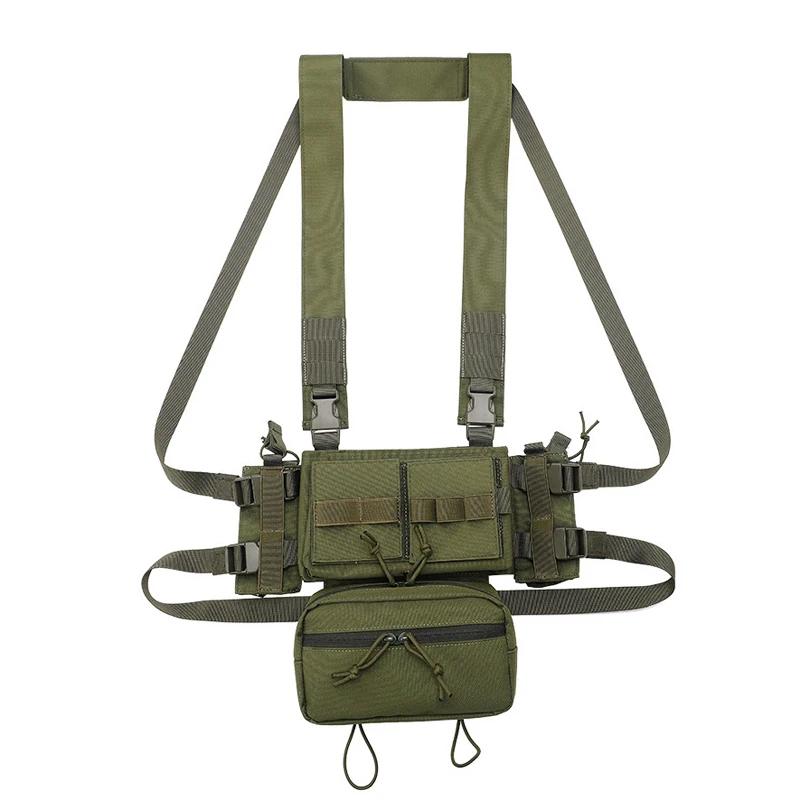 Homens Multicam caça MK3 tático peito Rig arnês, Modular leve Airsoft Militar Vest, 5.56 Mag bolsa, Panball engrenagem - Image 1