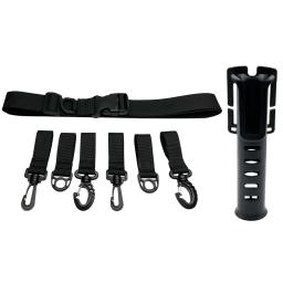 Ajustável Fishing Wader Belt, Wading Cintos para Surf Casting, Acessórios de pesca de caiaque, Waders Correias, Cintos de nylon - Image 6