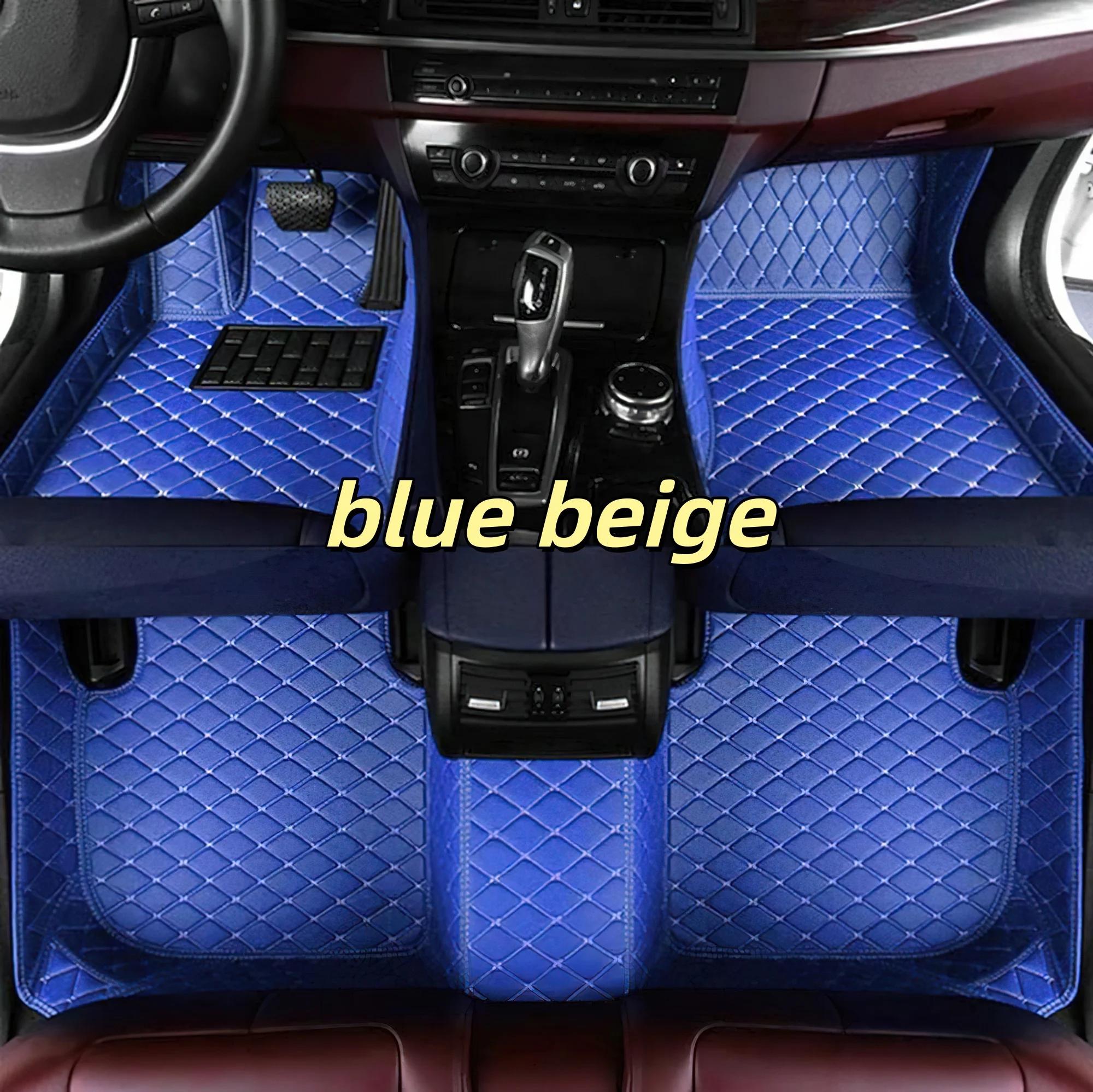 Acessórios almofadas de carpete de couro automotivo para dacia duster 2023 2024 2025 2026 tapetes de carro personalizados tapetes de pé de veículo - Image 1