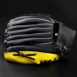 Luvas de beisebol do falso couro crianças adulto mão esquerda treinamento prática softball luvas de beisebol alta qualidade luvas esportivas - Image 5