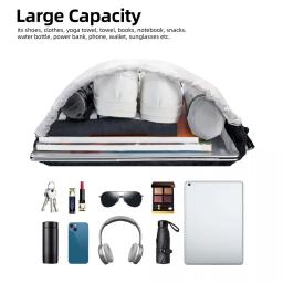 Burton snowboard mochilas esportivas multi-função portátil cordão pacote bolso sapatos saco sacos de livro para homem mulher estudantes - Image 5