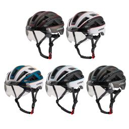 LIXADA-Mountain Bike capacete com destacáveis óculos magnéticos, ciclismo capacetes, luz traseira, equipamento de ciclismo ao ar livre - Image 2