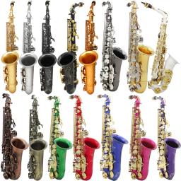 SLADE-Saxofone Alto para Iniciantes, Conjunto completo com Case, Bocal Strap, Reed, várias cores, E Flat, estudantes - Image 1