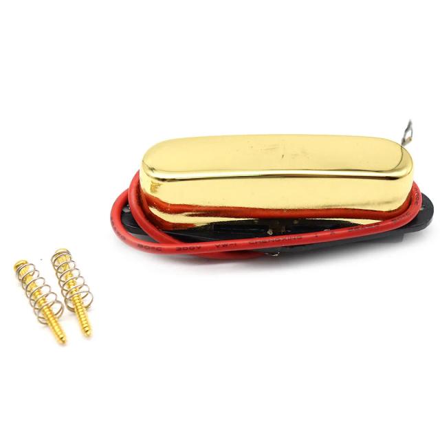Captador Tele para guitarra com tampa - Single Coil compatível com Fender Telecaster