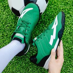 Homens Respirável Sapatos de Atletismo Profissional, de Alta Qualidade, Indoor, Futsal, Indoor, Venda, Novo - Image 5