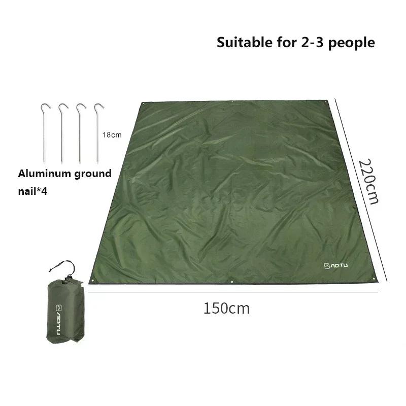 Tenda lona chuva sol sombra redes abrigo acampamento sobrevivência sol abrigo piquenique toldo capa à prova dwaterproof água caminhadas ao ar livre acessórios - Image 1
