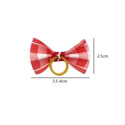 Arcos de cabelo artesanais para animais de estimação, cães pequenos, cachorro, acessórios de higiene, suprimentos para cães, casamento, festa, 100pcs - Image 6