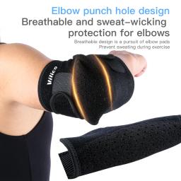 1PC Esportes Manga De Compressão Neoprene Cotovelo Brace Envoltório Para Tendinite Bursite Braço Suporte Epicondilite Cotovelo Protetor - Image 2