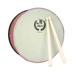 10 Polegada tambor alto tambor de pele de carneiro instrumentos musicais de percussão de madeira maciça tambor de médio alcance pandeiro com baquetas - Image 5