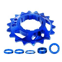 Kit de conversão de volante de bicicleta de velocidade única, liga de alumínio 18t cassete cog mountain road bike roda dentada ciclismo peças de roda livre - Image 4