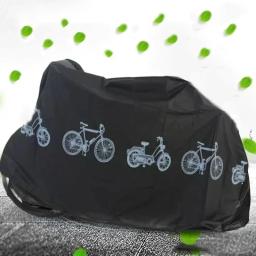 Bicicleta à prova dwaterproof água capa de chuva capa ao ar livre uv guardião luz do sol capa mtb caso da bicicleta engrenagem acessórios da bicicleta - Image 2