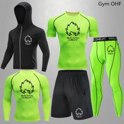 kimono jiu jitsu camisa tailandesa jiu jitsu rashguard Ginásio de fitness para compressão dos homens goku ternos do esporte correndo treino masculino jogging exercício treinamento seco ajuste conjuntos rashguard - Image 2