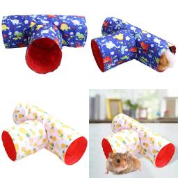 Tubo de túnel para pequenos animais, gaiola para hamster, rato, coelho, cobaia, cama de brinquedo, hamster - Image 4