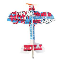 3d mercúrio de asa fixa acrobática placa mágica avião rc avião dar seu rc voando ao próximo nível kit diy avião de controle remoto - Image 5