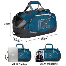 Inoxto 40l saco de esportes treinamento ginásio saco das mulheres dos homens sacos de fitness durável multifuncional bolsa esportiva ao ar livre tote masculino feminino - Image 3
