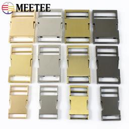 Fivelas de metal para mochila, fivela para mochila, fecho de liberação rápida, ganchos de correia, acessórios de couro DIY, 14-38mm - Image 1