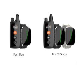 Dispositivo de treinamento para cães de controle remoto, Recarregável, Impermeável, Pet Trainer Collar, 1000 m, Novo, 2023 - Image 1