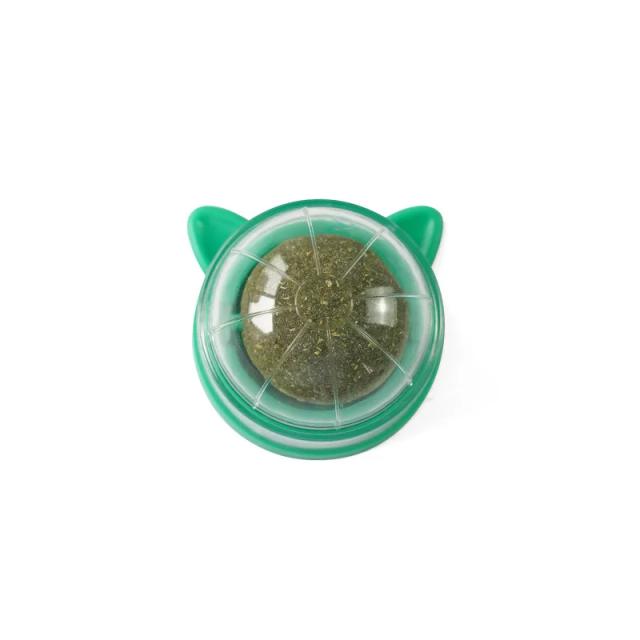 Brinquedo de Catnip para Gatos - Bola de Parede Interativa