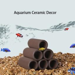 Grande Decoração De Aquário De Cerâmica Camarão De Peixe Abrigo Casa Cerâmica Escorpião Casa Canister Simulação Decoração De Tanque De Peixe De Pedra - Image 1