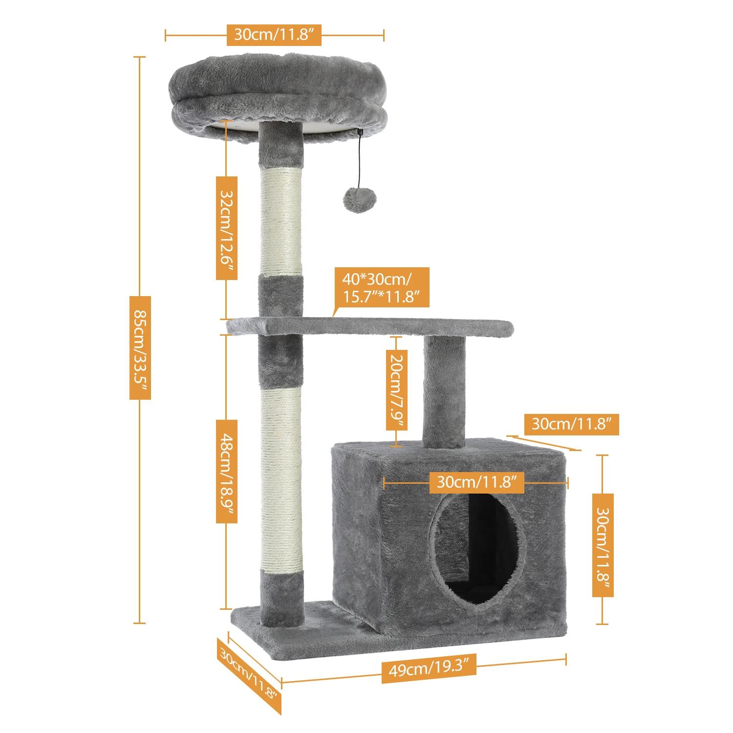 Brinquedo para escalar e pular para gatos, árvore de arranhar, brinquedo para exercício de gatos - Image 1