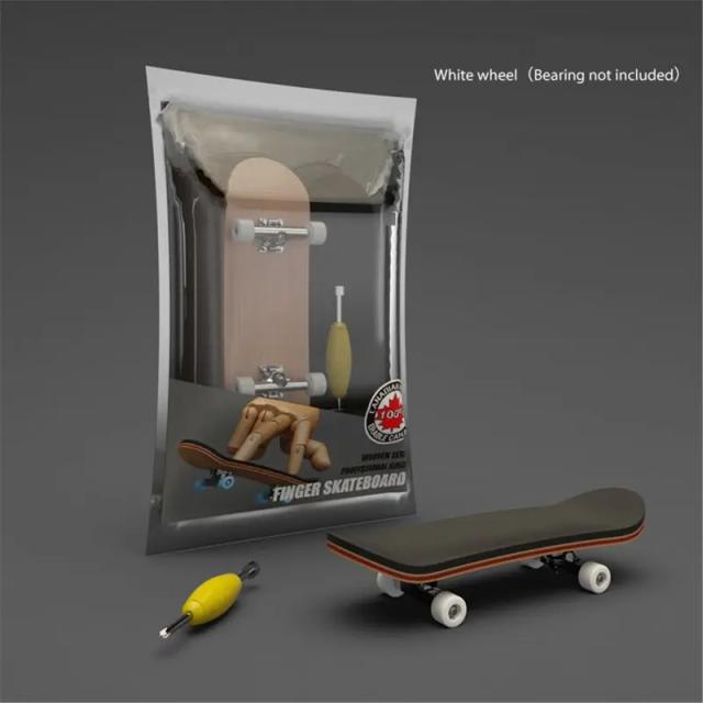 Finger Skates Profissional Madeira para Adultos e Adolescentes 1 Conjunto