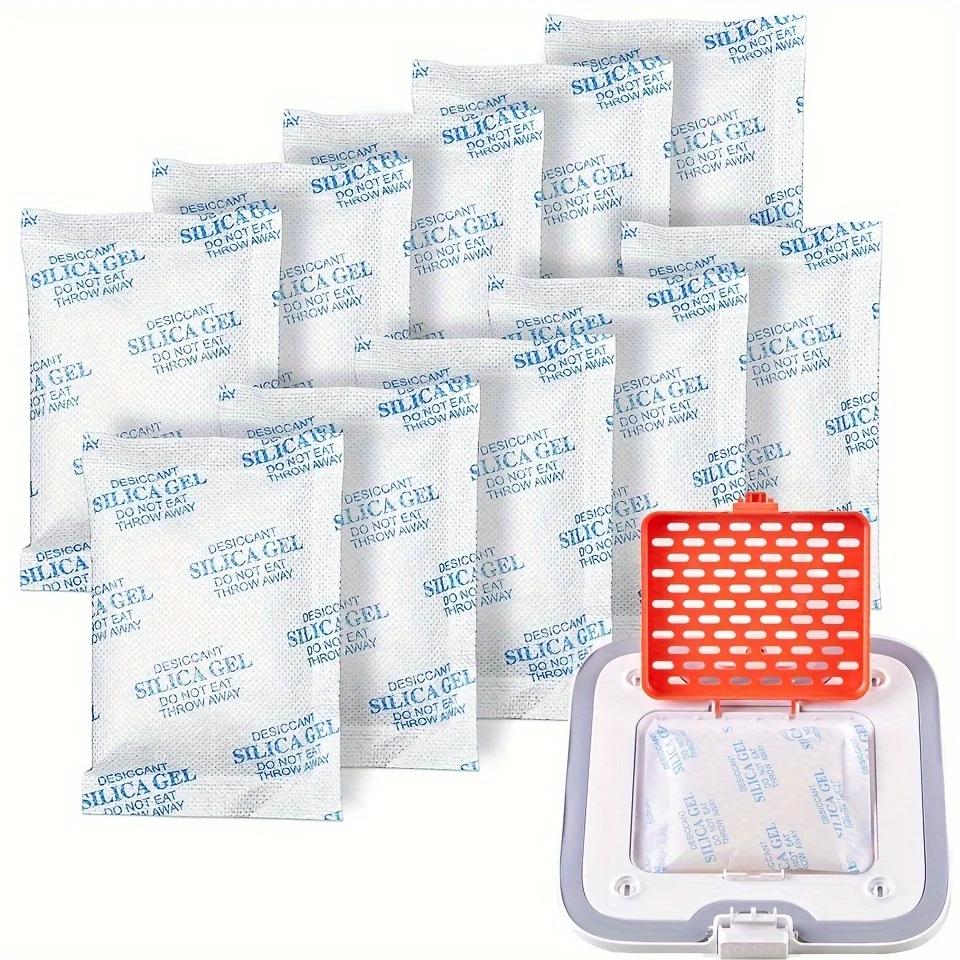 Dessecante Substituído por Todos os Alimentadores de Cães e Gatos Petkit, Gel de Sílica para Armazenamento, Dessecante Seguro para Alimentos, 20g, 10 Pacotes - Image 1