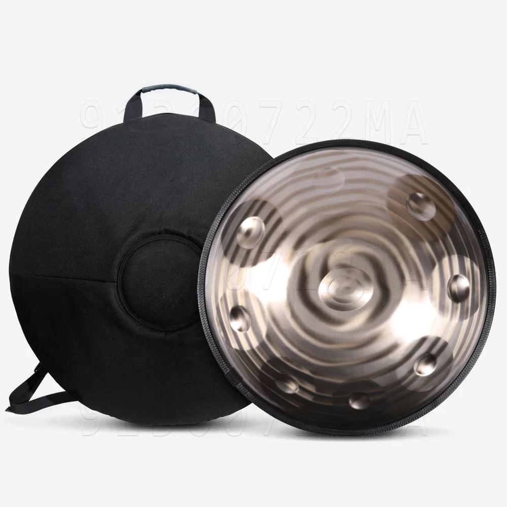 Aço Tongue Drum para Meditação, Handpan Drum, Yoga Music Instrument, Iniciante, D, 9, 12 Note, 22 Polegada, 432Hz - Image 1