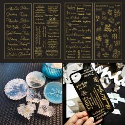 2 pçs bênção adesivo resina epóxi material de enchimento diy arte artesanato decorações jóias fazendo enchimento resina - Image 3