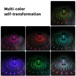 Água flutuador de luz solar pond lâmpada flutuante bola mágica luz mudando a cor do jardim decoração iluminação para piscina árvore - Image 5