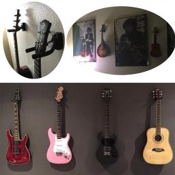 Suporte de parede para guitarra, gancho, antiderrapante, para ukulele, violino, baixo, acessórios para instrumentos, a0b9 - Image 2
