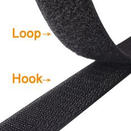 Gancho e Loop Correias com fivela de metal, Reutilizável Fixação Cable Strap Management, Ajustável, Correias de segurança, Cable Tie Wrap, 5pcs - Image 3