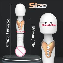 Vibradores Realistas Urethra Brinquedos para Adultos, Punhos Vibradores Femininos, Máquinas Sexuais, Jogos Eróticos, Brinquedos Sticks, Suprimentos Adultos, 18 W - Image 2