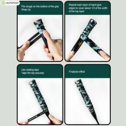 ALPSPORT ALP MC2.5 10 Unidades Adesivo Antiderrapante Camuflado Para Raquetes Esporte Tênis/Badminton Absorvente de Suor Com Almofada - Image 5