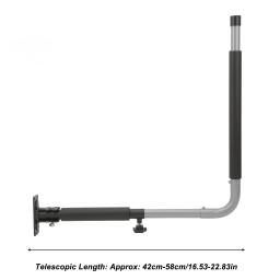 Kayak Storage Rack para prancha de surf, à prova de choque, ajustável, dobrável Car Roof Box, montagem na parede lateral, poderoso peso rolamento - Image 5
