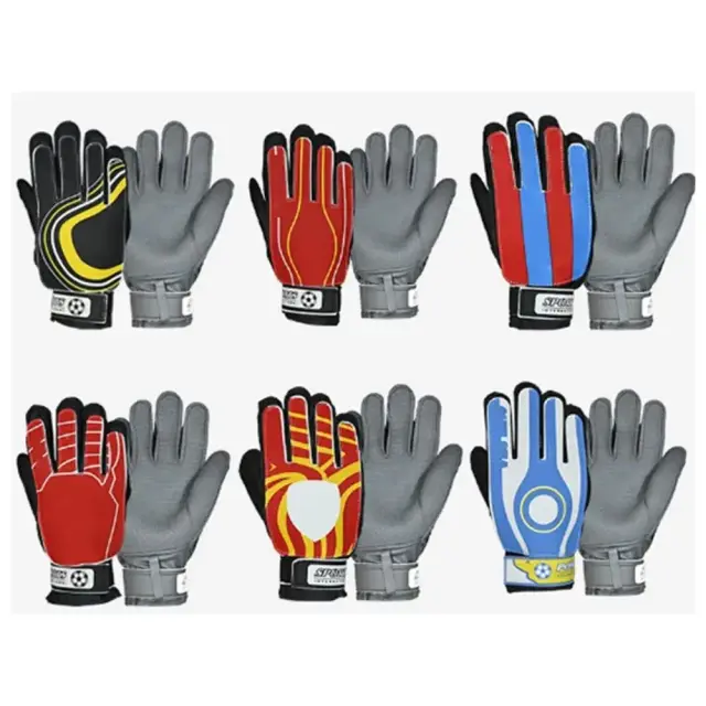 Luvas de Goleiro Profissionais para Crianças com Látex Antiderrapante e Personalização do Logotipo da Equipe