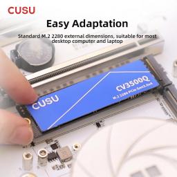 Cusu M2 SSD 1TB 2TB NVMe SSD 512GB 256GB Disco rígido PCIe3.0 x4 Disco de estado sólido interno para laptop desktop - Image 6