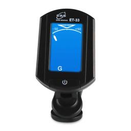 Digital Clip-on Guitar Tuner, eletrônico, calibração, baixo, cavaquinho, violino, bandolim, acústica - Image 2