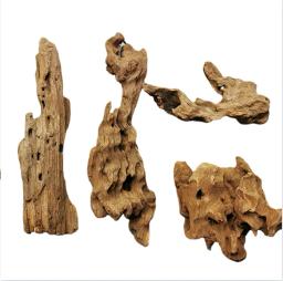 Madeira De Aquário Natural Grande Driftwood, Tanque De Peixes De Madeira De Camarão, Tronco De Árvore Drift, Resto Buraco - Image 1